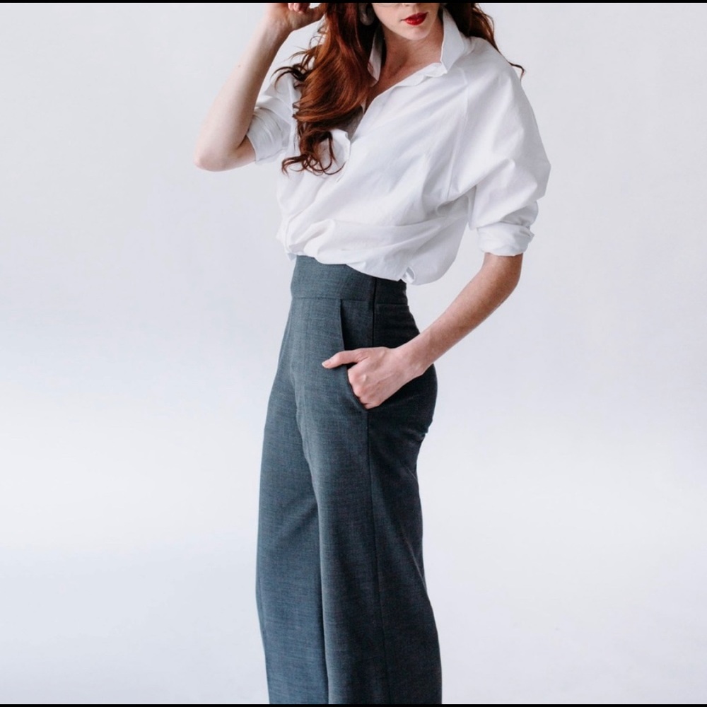 EPOQUE EVOLUTION Split Cropped Trouser